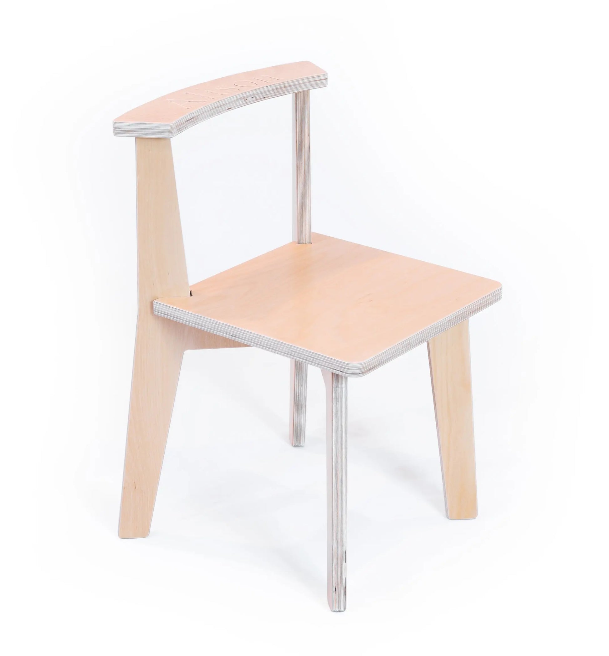 Chaise carrée en bois pour enfant Bois Concept SC Bois Concept